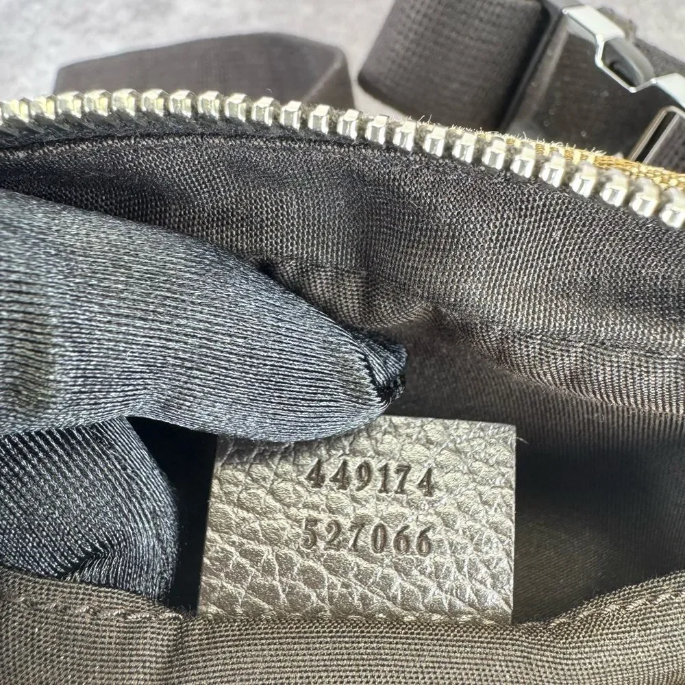 Gucci Beige/Brown GG Supreme Canvas Waist Bag